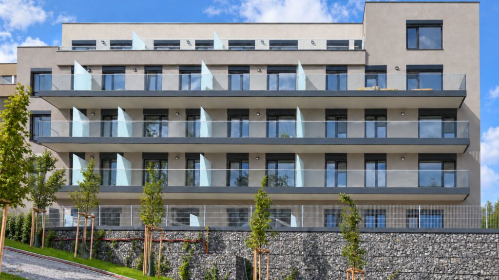 Bytový dům Rezidence Radlická Vyhlídka v Praze 5 Jinonicích, dodávka tepla KOOR